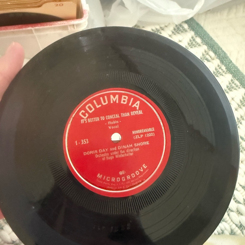 Columbia Black Record with Red Label